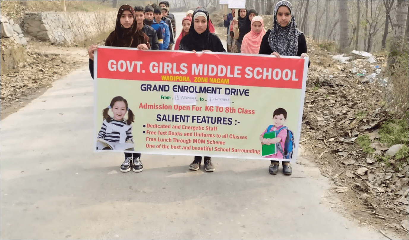 Enrolment Drives Bring Out-of-School Children Back to Classrooms